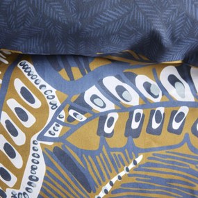 Pościel bawełniana 220 x 240 cm AIRY DAWN, wzór roślinny