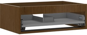 Mexen Box-A korpus szafki podumywalkowej 70 cm, 1 szuflada, orzech - 91AX0-0700-235-1-86