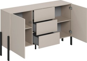 Komoda CONTE 154 cm do Salonu Sypialni Kaszmir