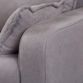 Szara sofa 193 cm Beata – Ropez