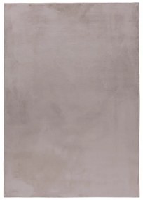 Dywan pluszowy Pouffy beżowy 140 cm x 200 cm