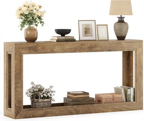 Wąski stolik konsolowy 160 cm, długi stolik za sofą, nowoczesny stolik do przedpokoju