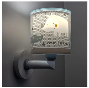 Dalber 60629 - Dziecięcy kinkiet RHICO AND CROCO 1xE27/15W/230V