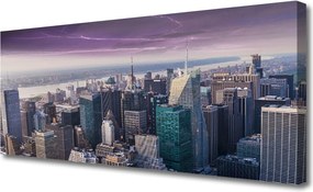Obraz canvas Panorama Nowoczesnej Metropolii