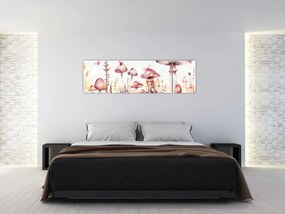 Obraz - Różowa wróżka (170x50 cm)