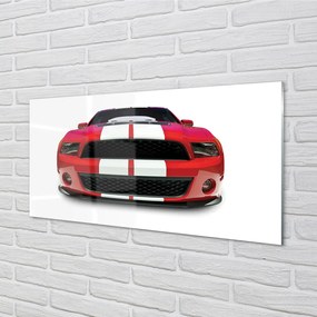 Szklany Panel Sportowe auto czerwone