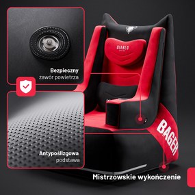 BAGER fotel gamingowy