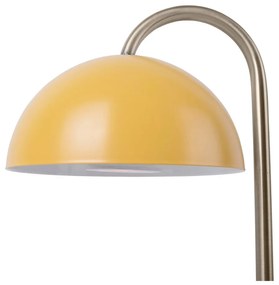 Ochrowożółta lampa stołowa Leitmotiv Decova