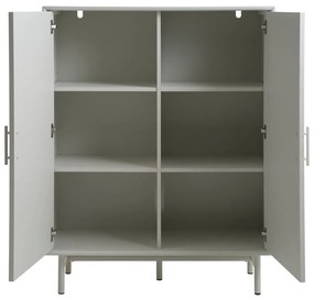 Szara szafka 100x125x40 cm Palma – Unique Furniture