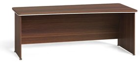 Narożne biurko ARRISTO LUX, 200x90 cm, prawe, orzech