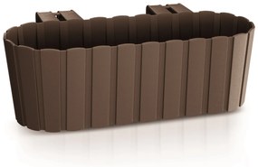 Skrzynka balkonowa Boardee 38,3 x 21,2x 13 cm brązowy PROSPERPLAST