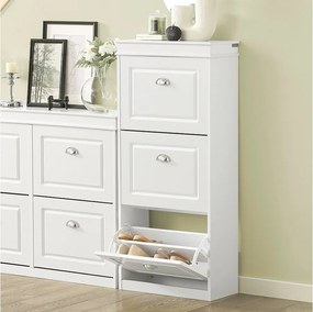 Szafka na buty z 3 drzwiami FSR94-W