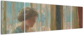 Obraz - Childe Hassam, The New York Window, reprodukcje (170x50 cm)
