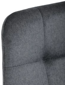 Zestaw krzeseł barowych B-X7015 GREY2, 4 szt.