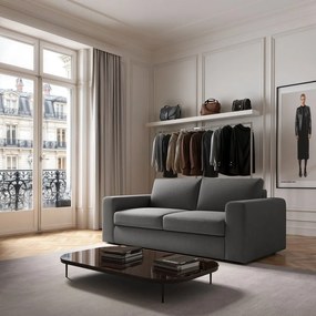 Szara sofa 218 cm Baga – Rodier