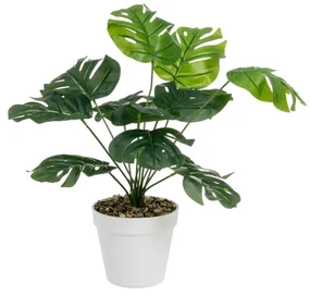 Sztuczna monstera (wysokość 38 cm) – Casa Selección