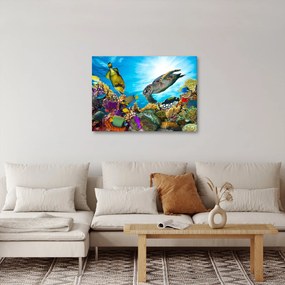 Obraz rafy koralowej (70x50 cm)