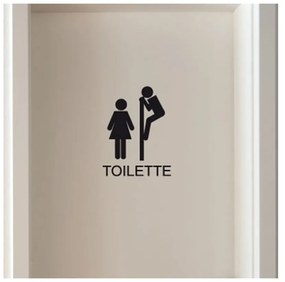 Naklejka Fanastick Toilettes Funny