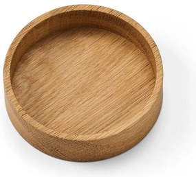 Drewniany pojemnik dekoracyjny w naturalnym kolorze ø 11x3 cm Circle S – LIND DNA