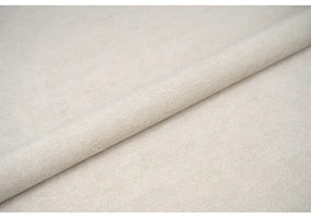Beżowe tapicerowane łóżko dwuosobowe ze schowkiem z materacem i stelażem 160x200 cm Thessa Bold Line – Bonami Selection