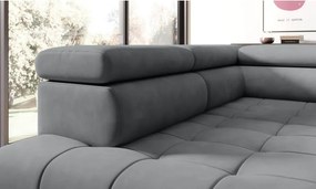 Narożnik CHIVAS L z Elektryczną regulacją siedziska WERSAL