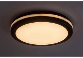 Rabalux 77035 zewnętrzna oprawa sufitowa LED z przełącznikiem CCT Indre, czarny