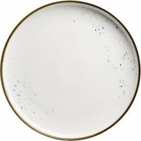 Mäser Płytki talerz Pintar Białe niebieskie kropki27 cm