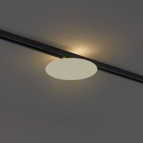 Nowoczesna beżowa lampa sufitowa do systemu szynowego 1-fazowego 2-punktowa - Iconic Pulley Nowoczesny Oswietlenie wewnetrzne