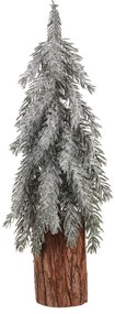 Dekoracja świąteczna Świerk na pniu, ośnieżony, 44 cm, 44 cm