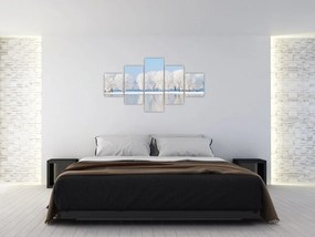 Obraz zimowego krajobrazu (125x70 cm)
