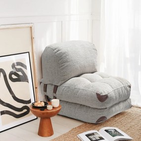 Fotel Fold Teddy Grey
