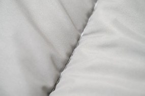 Całoroczna pikowana kołdra 140x200 cm z włókna pustego, czarna