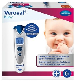 Hartmann Veroval bezdotykový teploměr Baby,srebrny