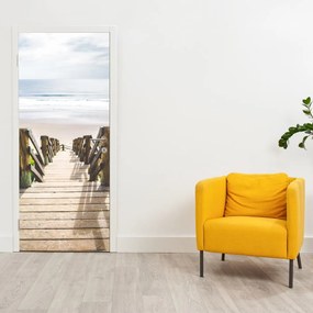 Fototapeta na drzwi - Wejście na plażę (95x205cm)