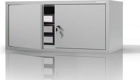 Nadstawka na szafę EWA Compact 800 x 380 x 400 mm, szara