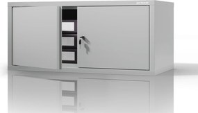 Nadstawka na szafę szara, 800x380x400 mm: EWA