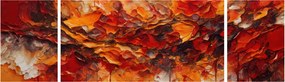 Obraz - Abstrakcja (170x50 cm)