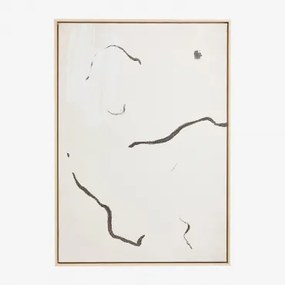 Obraz Dekoracyjny 50x70 Cm Drukowany Na Płótnie Carsen Kremowa - Sklum