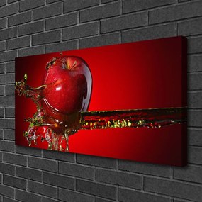 Zdjęcie na płótnie Soczyste Jabłko w Wodzie