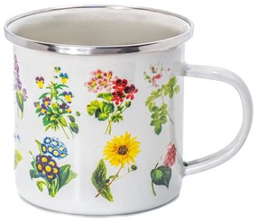 Biały kubek 310 ml Vintage Flowers – Sass &amp; Belle