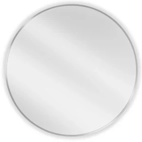 Mexen Loft lustro łazienkowe okragłe 80 cm, rama inox - 9850-080-080-000-10