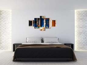 Obraz - Greckie posiedzenie (125x70 cm)
