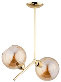 Lampa sufitowa LALEN 2xE27/60W/230V beżowa