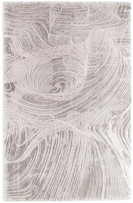 Dywan Akrylowy Clamente Linie Kremowo-Szary  80 cm x 300 cm