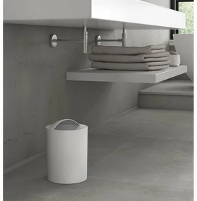GEDY 120902 Eye kosz na śmieci 6 l, plastik ABS, biały