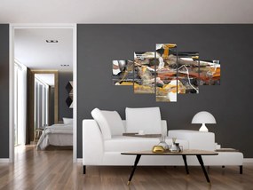 Obraz - Abstrakcja (125x70 cm)