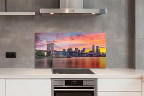 Panel nad Blat Kuchenny Poranny Widok na Most