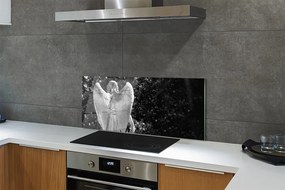 Szklany Panel Anielskie Skrzydła w Lesie