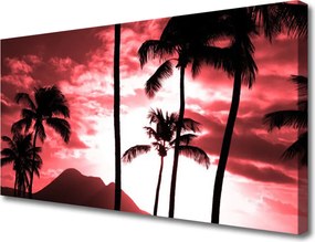 Obraz na płótnie Egzotyczne Góry w Słońcu