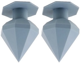 Zestaw dwóch silikonowych nakładek na kran DIAMENT czyści z kamienia i osadów